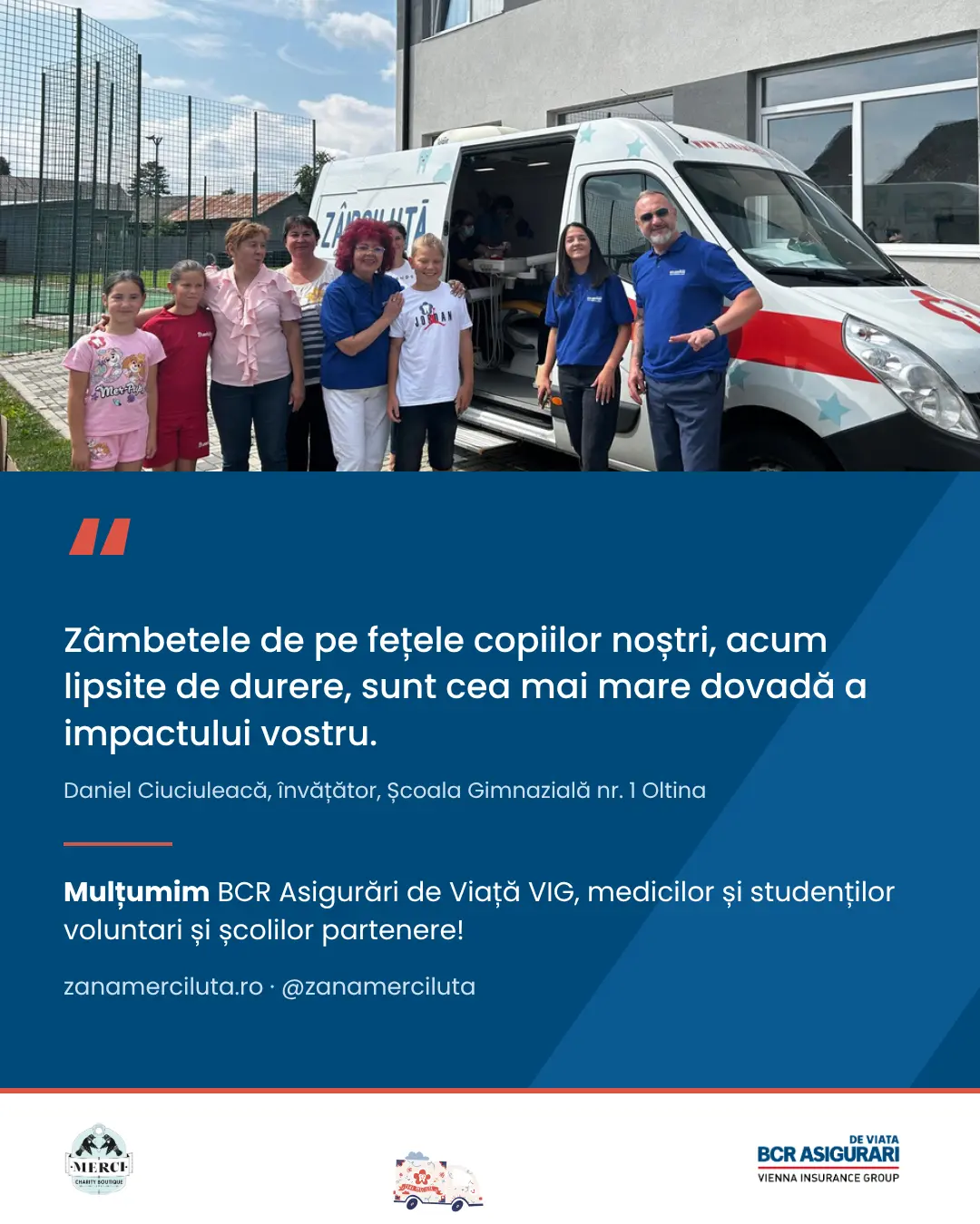 Peste 500 de copii de la sate au primit îngrijiri stomatologice gratuite în doi ani