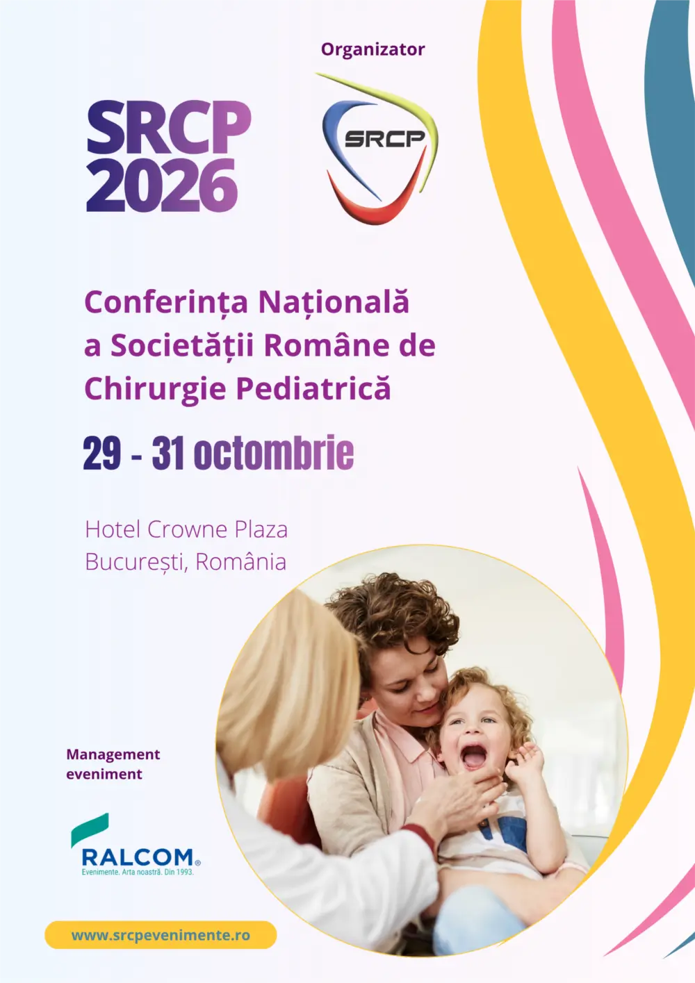 Conferința Națională SRCP 2026: chirurgie pediatrică la București