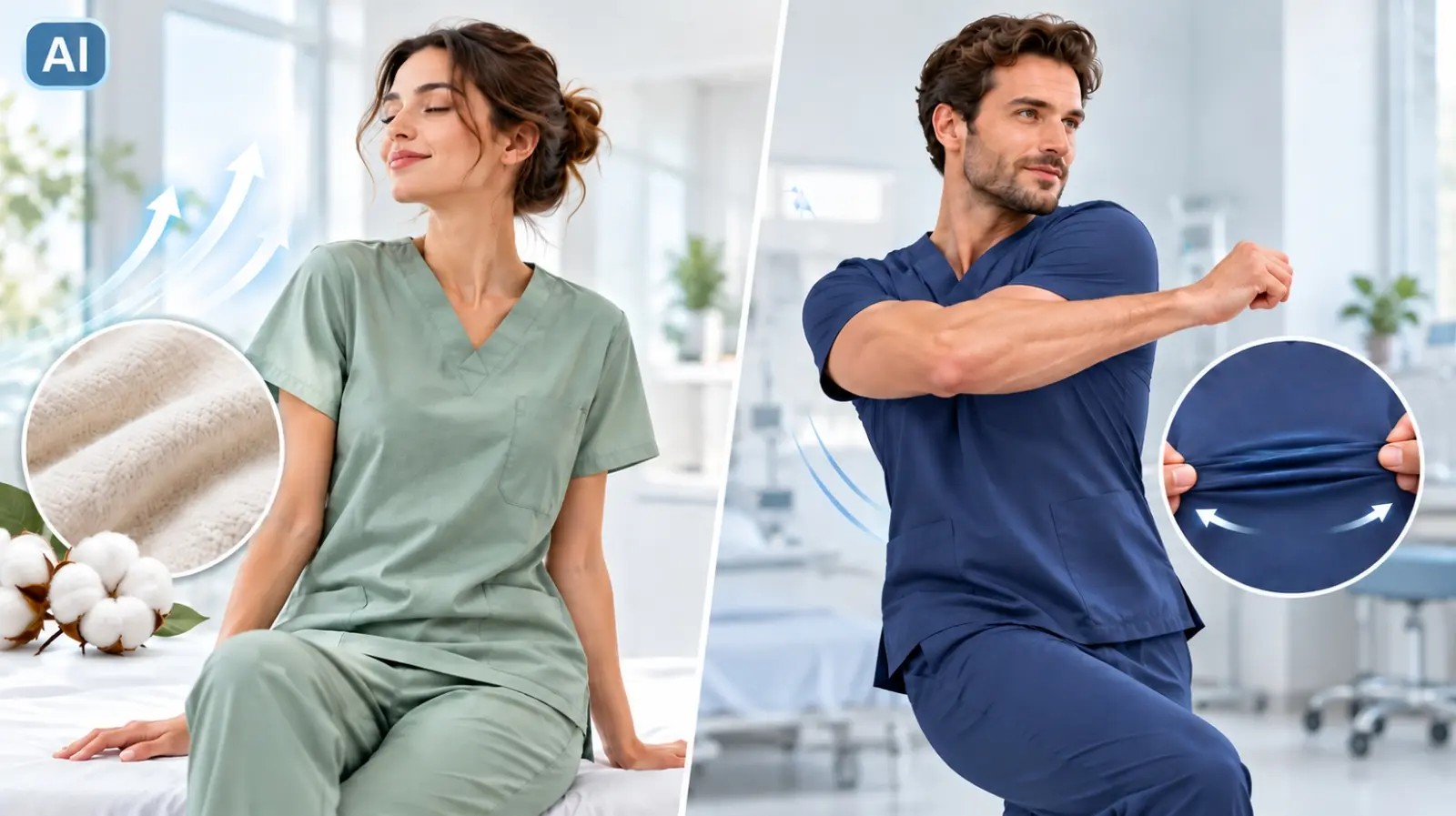 Cum alegi materialul potrivit pentru uniforma medicală?